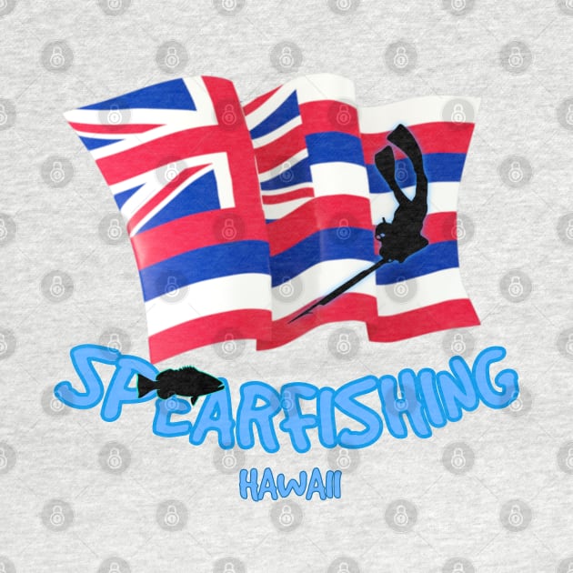 Spearfishing t-shirt designs Hawaii by Coreoceanart